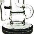 Bent Neck Hookah Glas Rauchende Wasserpfeifen mit Klein Recycler (ES-GB-342)